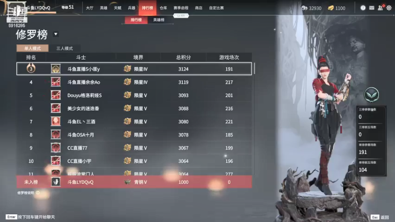 【2021-07-13 13点场】LYDQvQ：【LYD】三排冲榜沙男