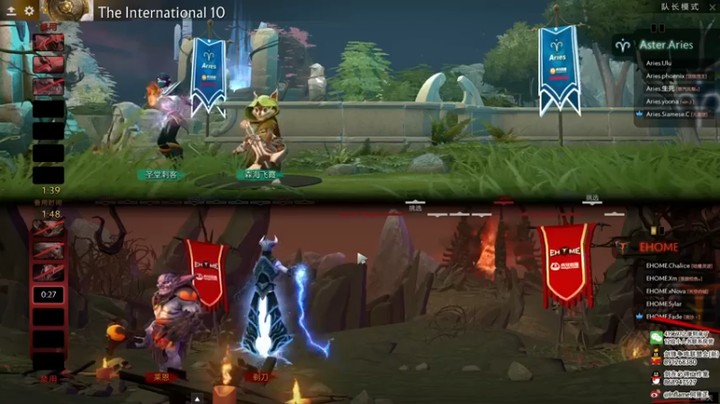 【inflame丶hyz】EHOME VS Aries（二）
