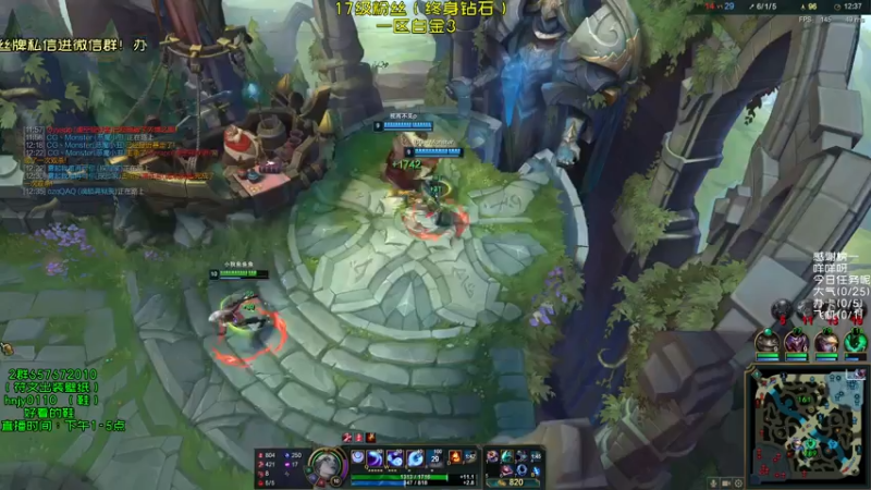 【2021-07-16 15点场】弘诺阿巴皎月：第一皎月，三级单杀四级越塔