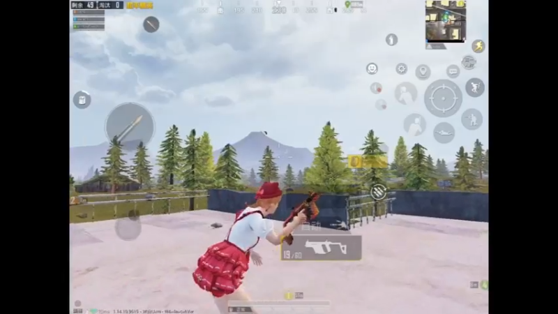 和平精英：我在山谷打人机