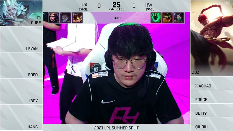 2021LPL夏季赛-常规赛-RWvsRA-0717-2