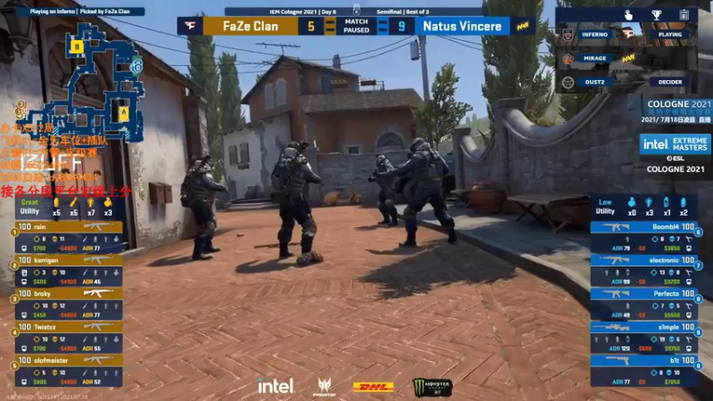 【2021-07-18 02点场】csgo沉默男孩：【沉默】定级赛