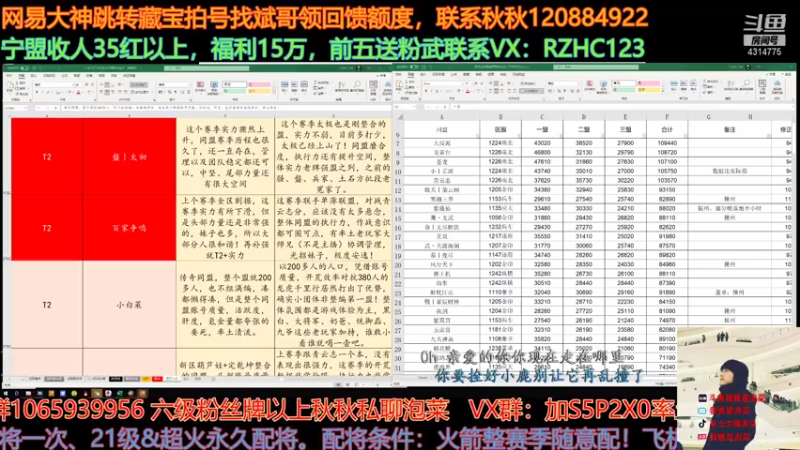 【2021-07-17 20点场】我就是泡菜：下午做同盟排行表，晚上吃瓜1119区