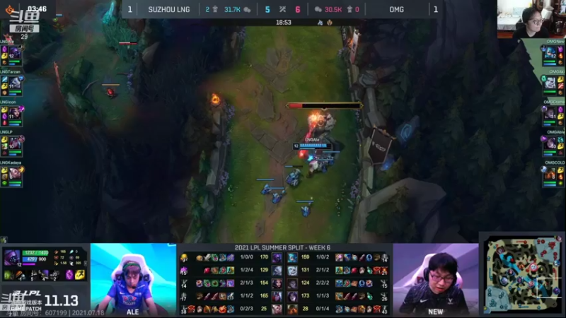 【2021-07-18 17点场】教练JoKer：今LNGOMG JDGSN EDGRNG