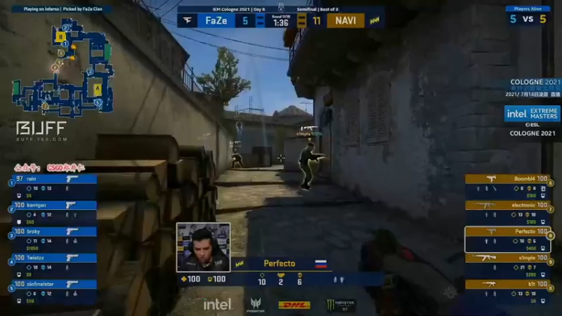 【2021-07-18 13点场】CSGO解说爱华：【爱华】IEM半决赛 FZ vs NV
