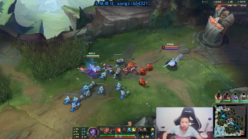 【2021-07-18 02点场】douyu丶松子：蛮王：版本T0 选到=包赢