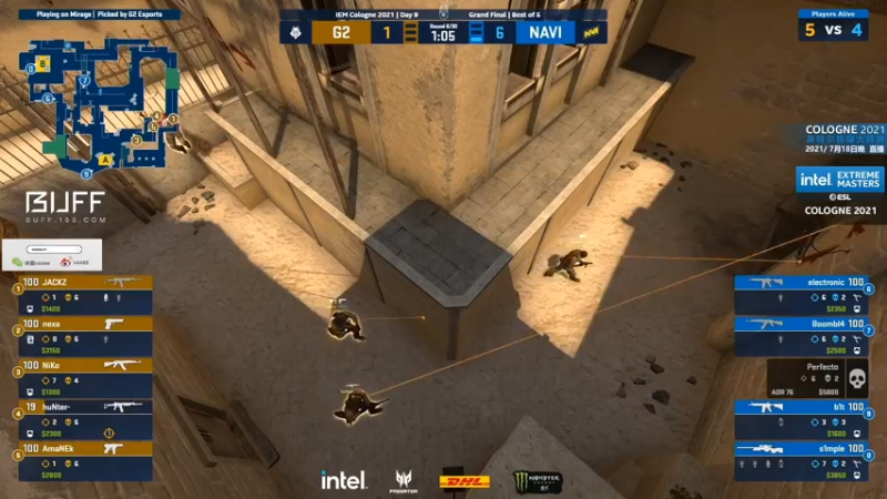 【2021-07-18 23点场】alex卞正伟：22：00 IEM决赛 G2 Navi