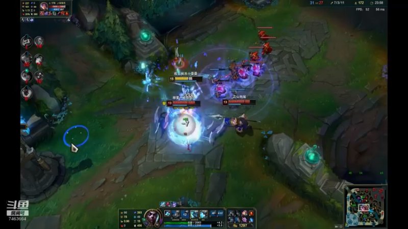 【2021-07-14 00点场】内涵段子丶影子c：钢铁烈阳黄金局艾克打野教学  可上车