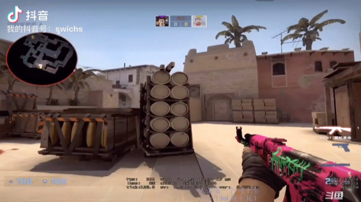 糟糕cs里也能被我装到了呀^^