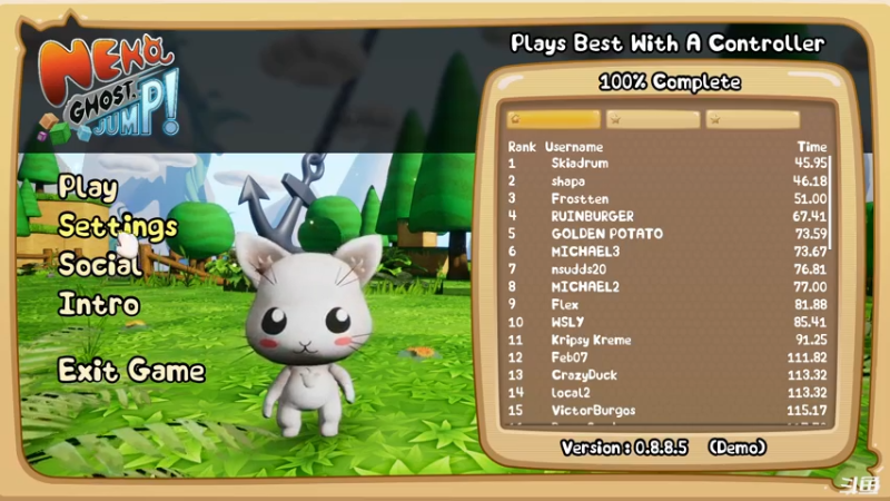 【2021-07-19 03点场】VirtualRabbit：一些新出的小游戏试玩Demo