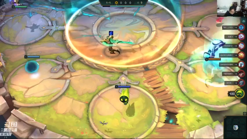 教练JoKer+ 云顶之弈：6刺客1神王4黑夜使者，三星李青三星梦魇伤害爆炸成功吃鸡