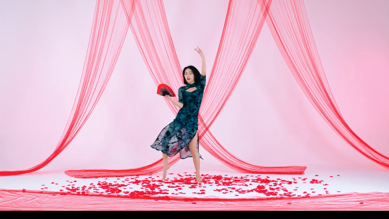 我在斗鱼看沫沫同学丶直播舞蹈