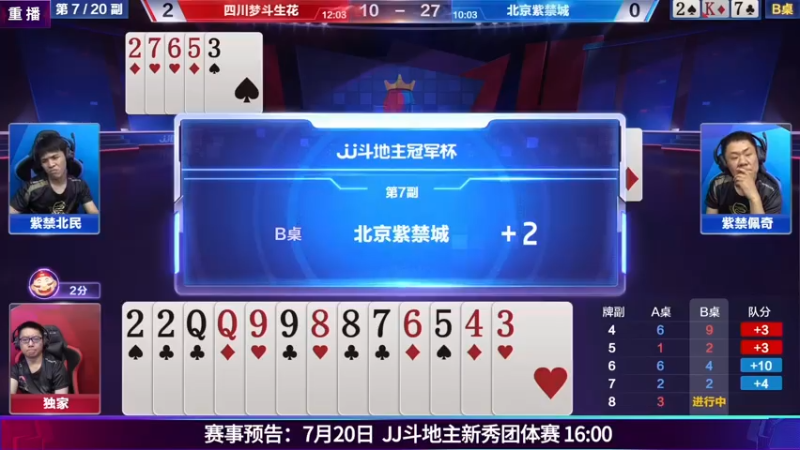 【2021-07-20 12点场】JJ斗地主官方：JJ斗地主 488743