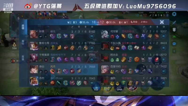 【2021-07-19 23点场】YTG丶落幕：小游戏环节