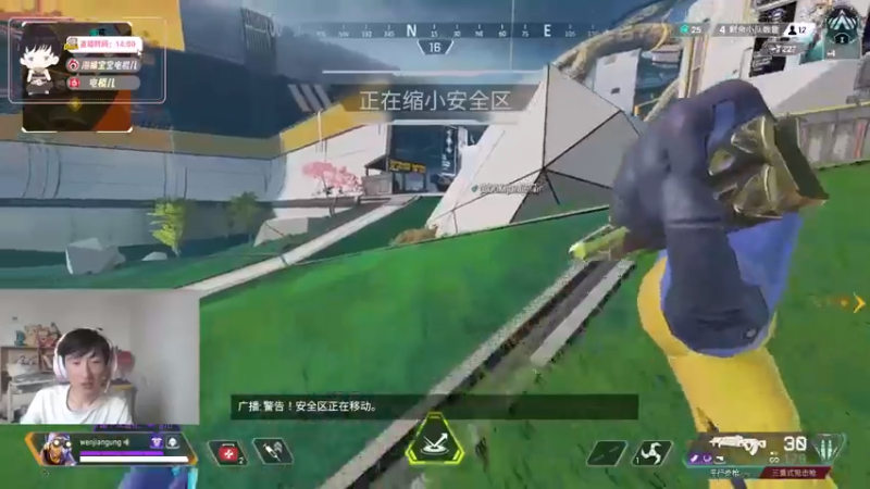电棍+ APEX：吃到鸡屁股，遗憾第二名，真是太可惜了