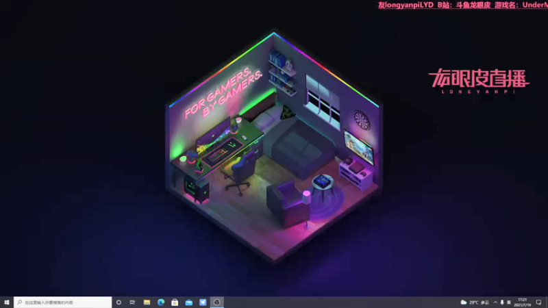 【2021-07-19 17点场】龙眼皮Lyd：【Gameboy】Roguelike高手