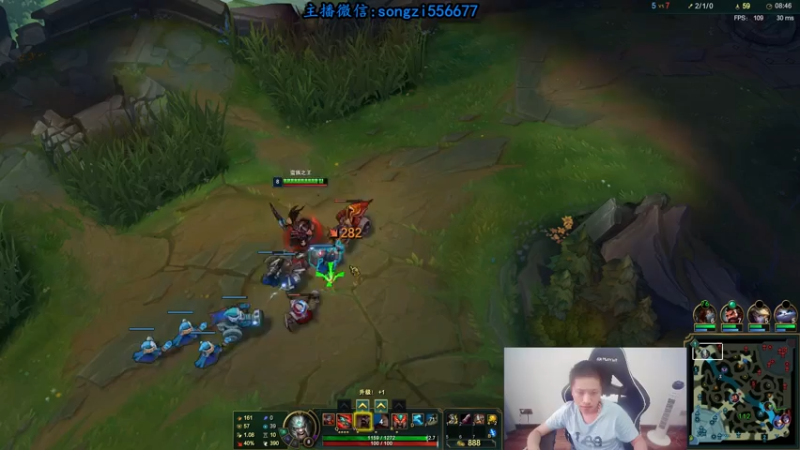 【2021-07-21 07点场】douyu丶松子：蛮王：版本T0 选到=包赢