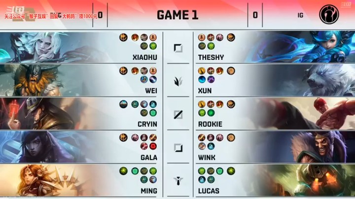 【东北大鹌鹑】RNG VS IG