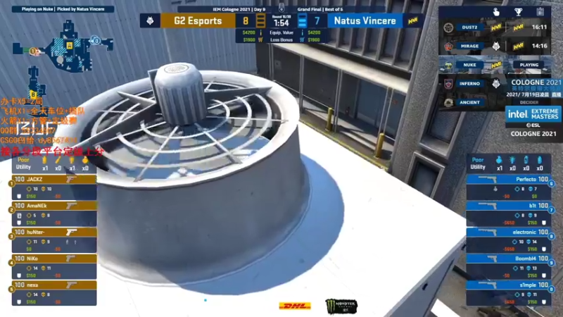 【2021-07-19 01点场】csgo沉默男孩：【沉默】定级赛