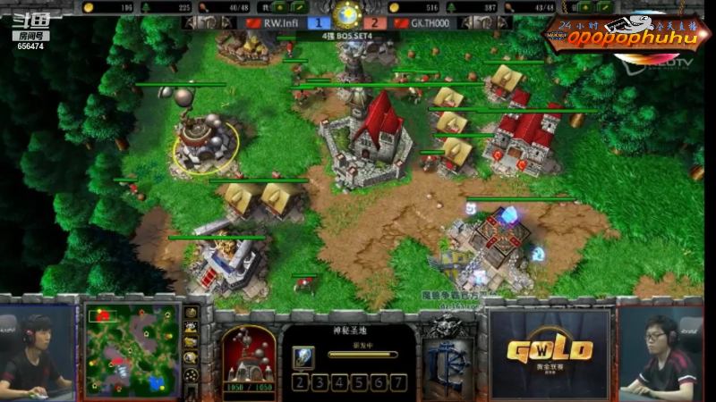 【魔兽争霸】opopophuhu的精彩时刻 20210722 16点场