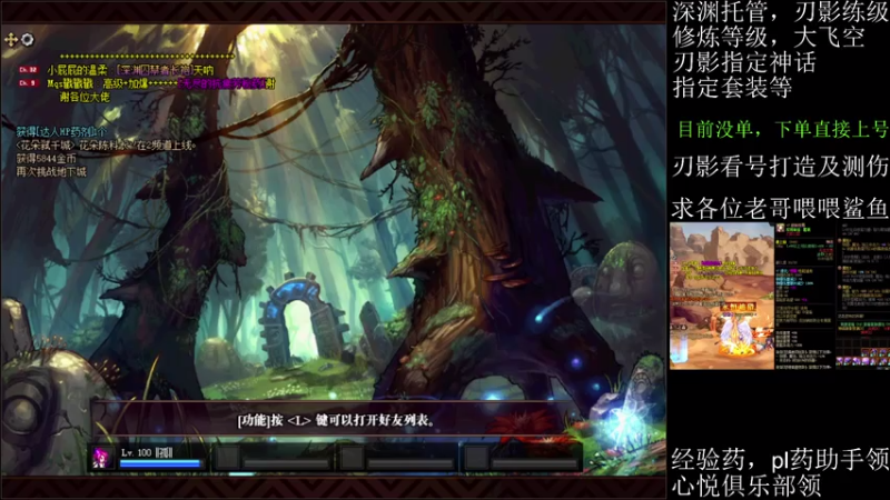 【2021-07-21 13点场】全力以赴就好了：刃影冲级/看号/测伤/打造