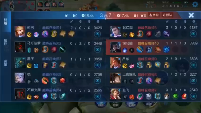 司马懿一打二