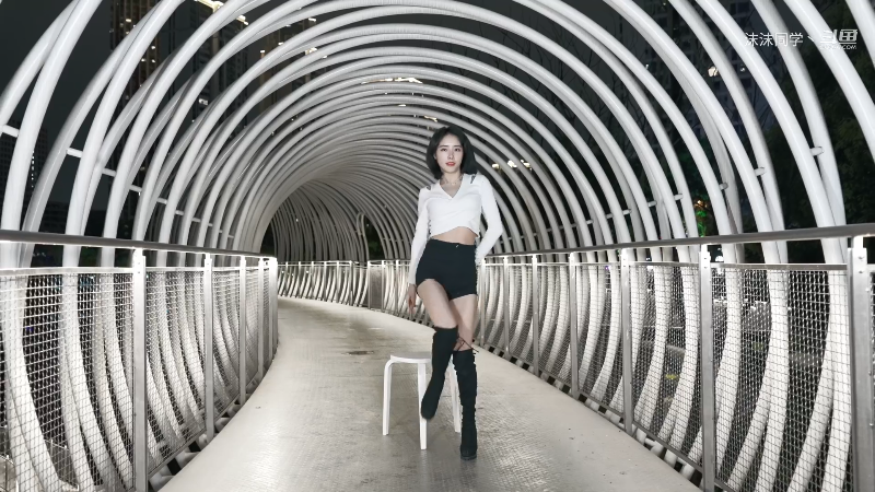 我在斗鱼看沫沫同学丶直播舞蹈