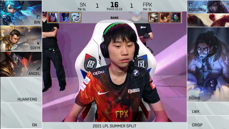 sn  vs  fps  ban选1