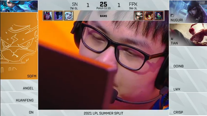 sn  vs  fps  ban选2