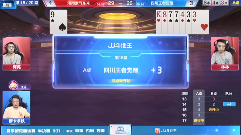 【2021-07-23 21点场】JJ斗地主官方：斗地主新秀赛！新秀登场秀翻全场