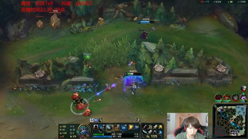 【2021-07-24 04点场】祈风1v9：国服第一VN！一个打八百多个！