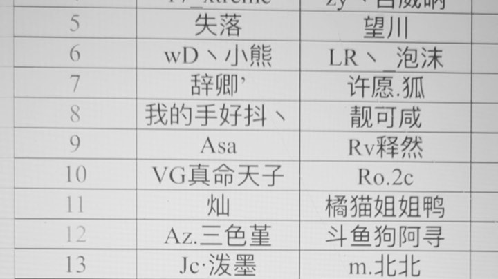 气质杯48进24比赛