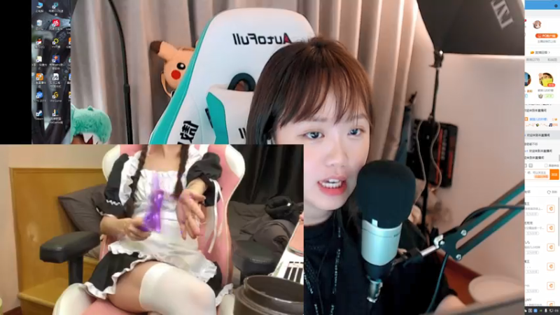 【2021-07-25 21点场】紫琪儿小波霸：深圳声优邓紫琪：双倍的快乐