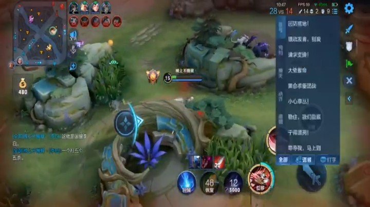 信白李白守塔1v5 五杀 对面蒙了？