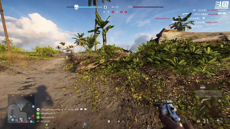 我在斗鱼看主播杰克曼直播战地风云