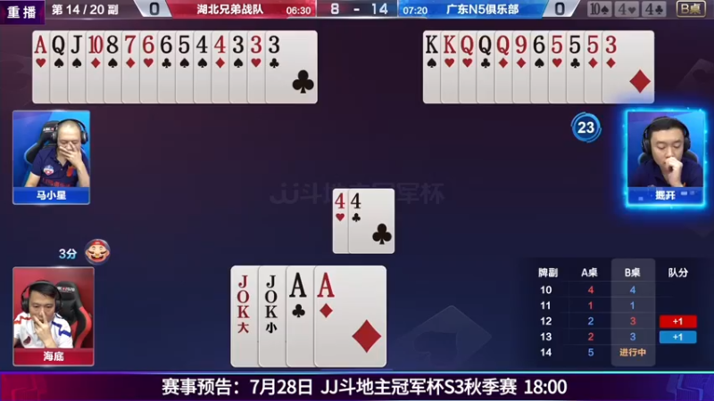 【2021-07-26 19点场】JJ斗地主官方：JJ斗地主经典战役回顾