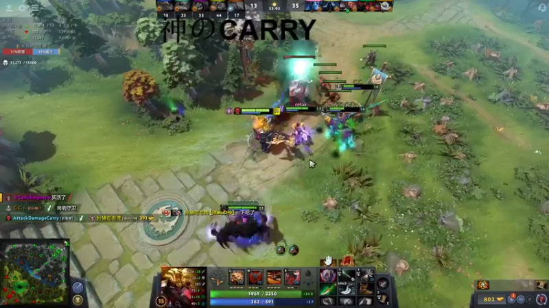 斗鸡dougay+ DOTA：还没有打过瘾，对面就gg了，这也太没劲了