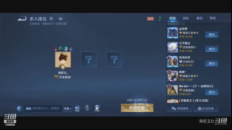 【王者荣耀】4海哲王O的精彩时刻 .中路法王单排上分中