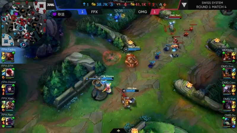 DOUYU_33OMGvsFPX精彩解说对局9