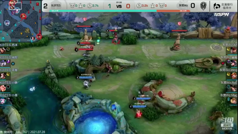 【2021-07-28 18点场】eStarPro纵情：世冠小组赛 TES vs WZ
