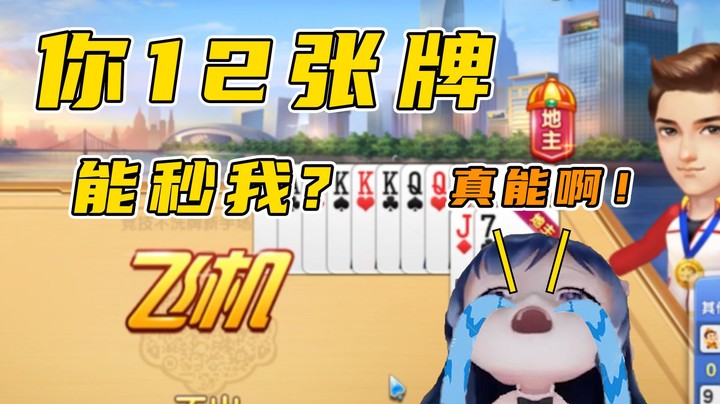 【小团团斗地主】有本事你17张把我秒了！！