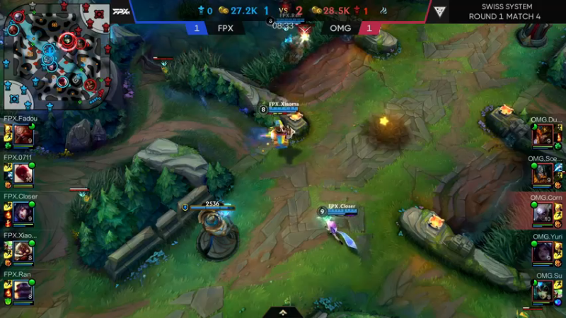 DOUYU_33OMGvsFPX精彩解说对局7