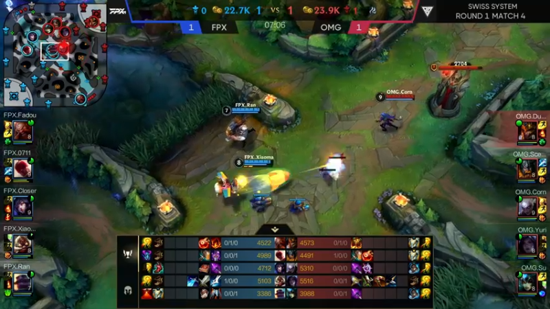 DOUYU_33OMGvsFPX精彩解说对局6