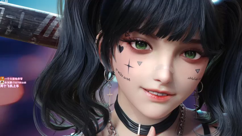 【2021-07-28 20点场】小仙女七七酱：❤杀手3：官方简中更新了，一起欣赏吧