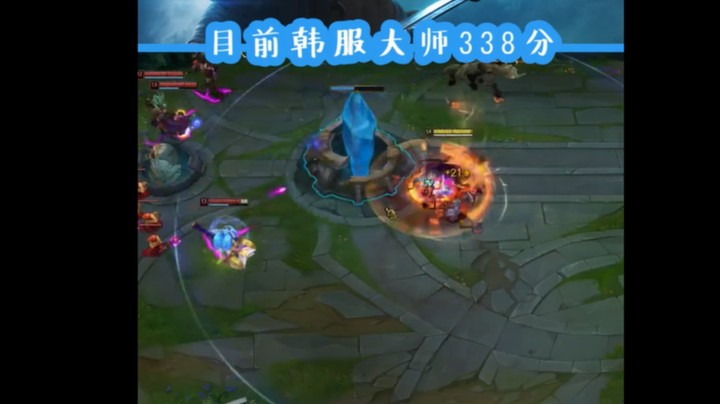 国服第一亚索征战韩服，目前大师338分，马上宗师