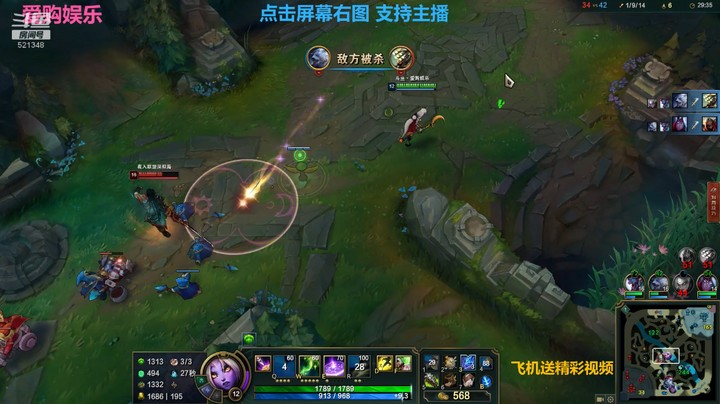 【英雄联盟】星妈以身试险帮队友击杀剑圣和蛮王
