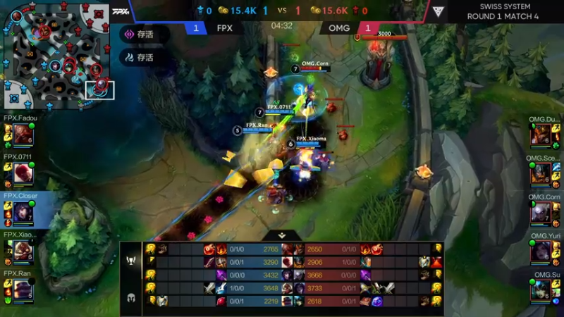 DOUYU_33OMGvsFPX精彩解说对局4