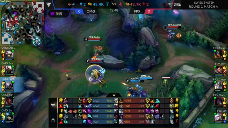 DOUYU_33OMGvsFPX对局