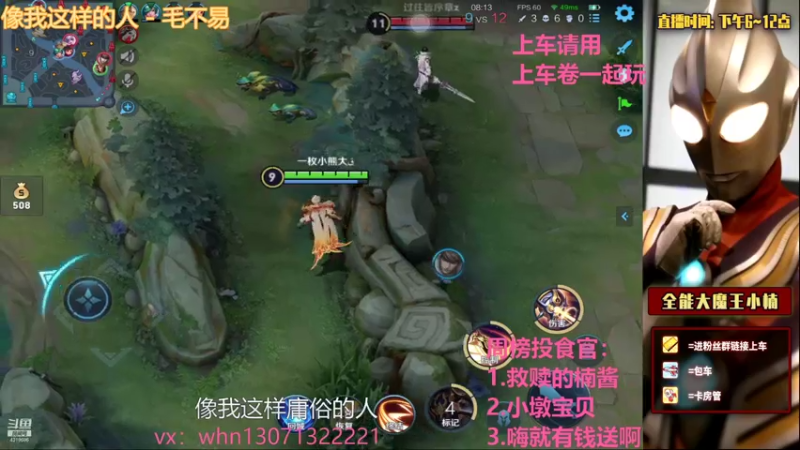 【2021-07-25 01点场】大魔王小楠：国服打野巅峰赛教学