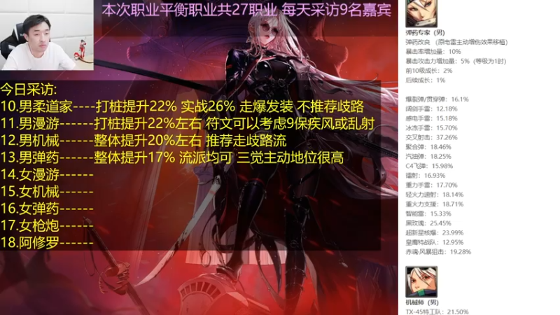 【2021-07-28 22点场】疯奶丶大硕：8点男机械嘉宾/9点职业平衡采访